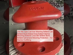 250 Tee Type Cast Iron Mooring Bollard Cast Bollard Boat Bollard Dock Bollard Marine Mooring Bollards Cross Bitt Bollard Yacht Bollard Galvanized Mooring Protection   For Marine Outfitting